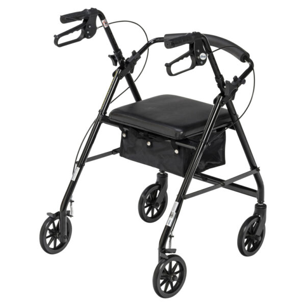 Aluminum Rollator, 6" Casters - Image 8