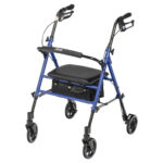 Adjustable Height Rollator, 6" Casters - Image 11