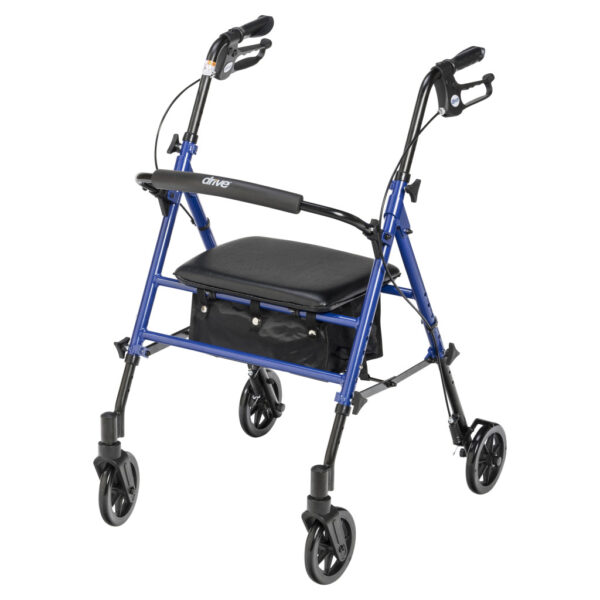 Adjustable Height Rollator, 6" Casters - Image 11