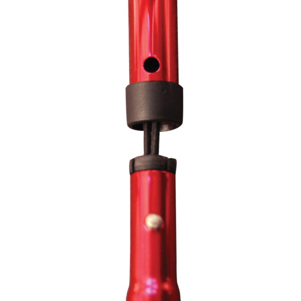 Deluxe Folding Travel Walker with 5" Wheels - Image 2