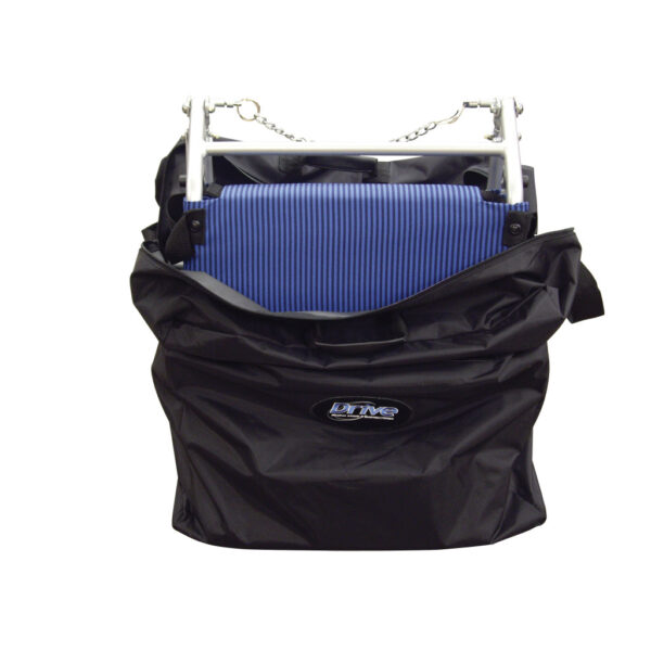 Super Light, Folding Transport Chair with Carry Bag and Flip-Back Arms - Image 4