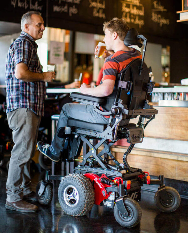 Frontier V6 All-Terrain Power Wheelchair - Image 2