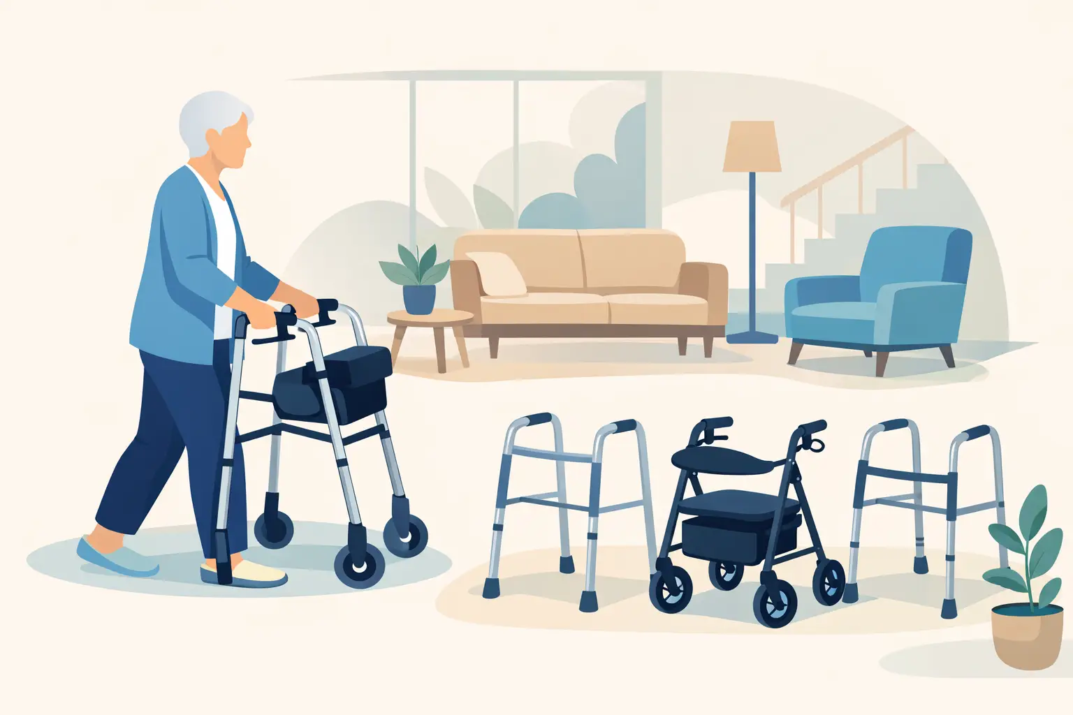 Best Walker for Seniors Indoors