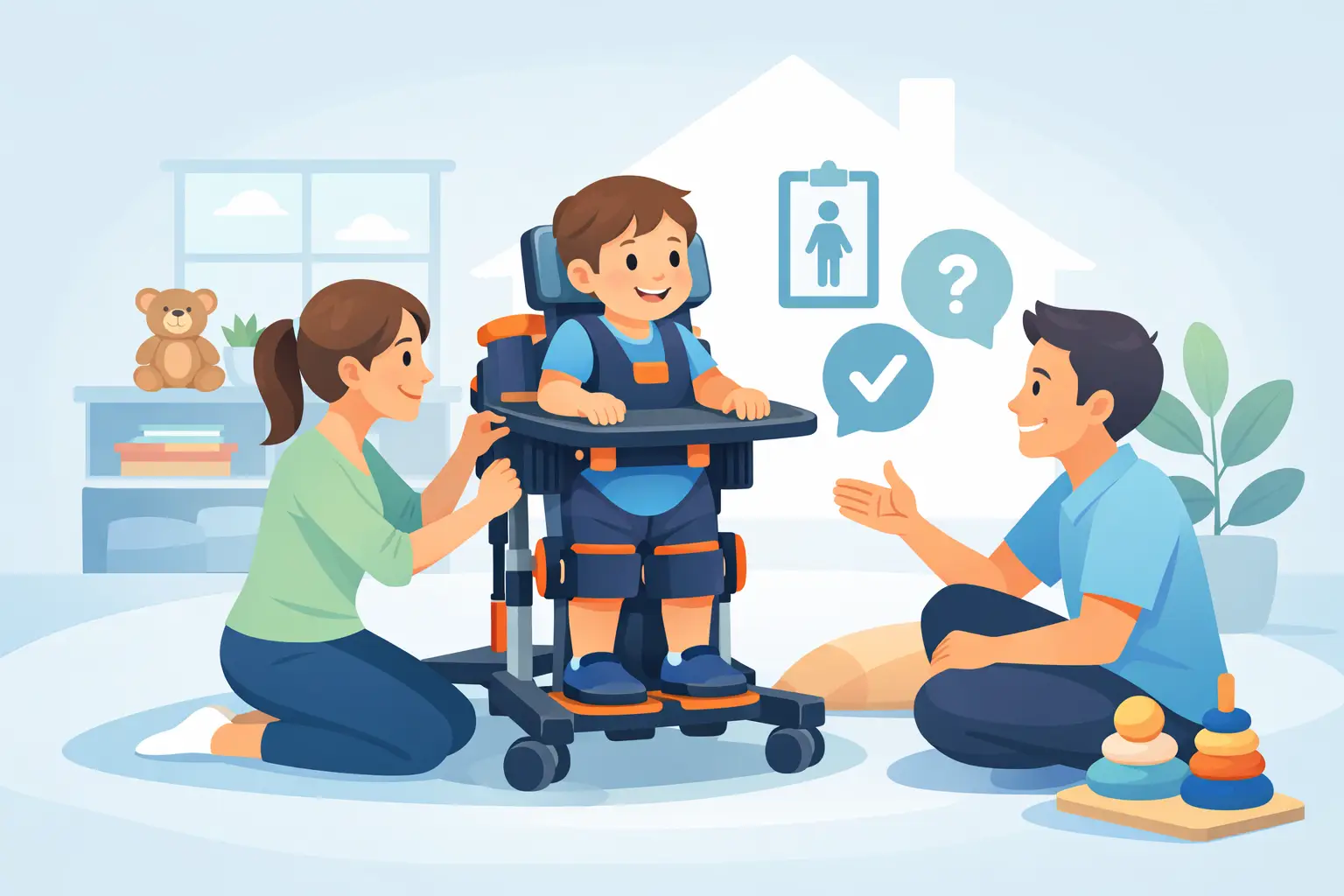 Choosing a Pediatric Stander for Home Therapy