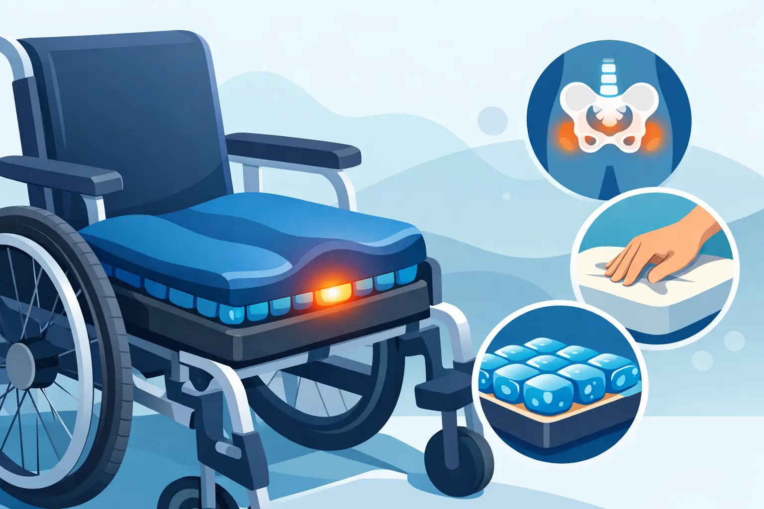 Choosing a Wheelchair Cushion for Pressure Relief