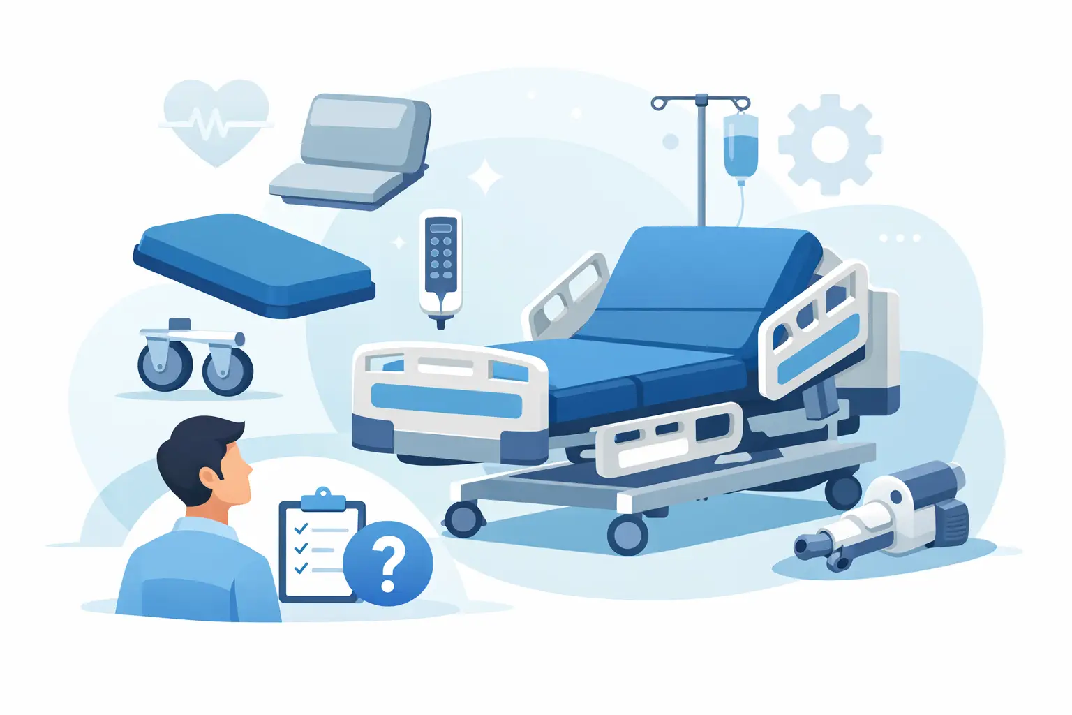 How to Choose Parts for Hospital Bed