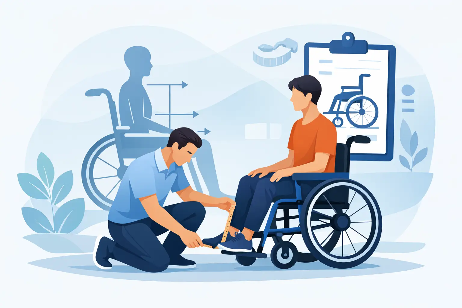 How to Measure for Wheelchair Fit