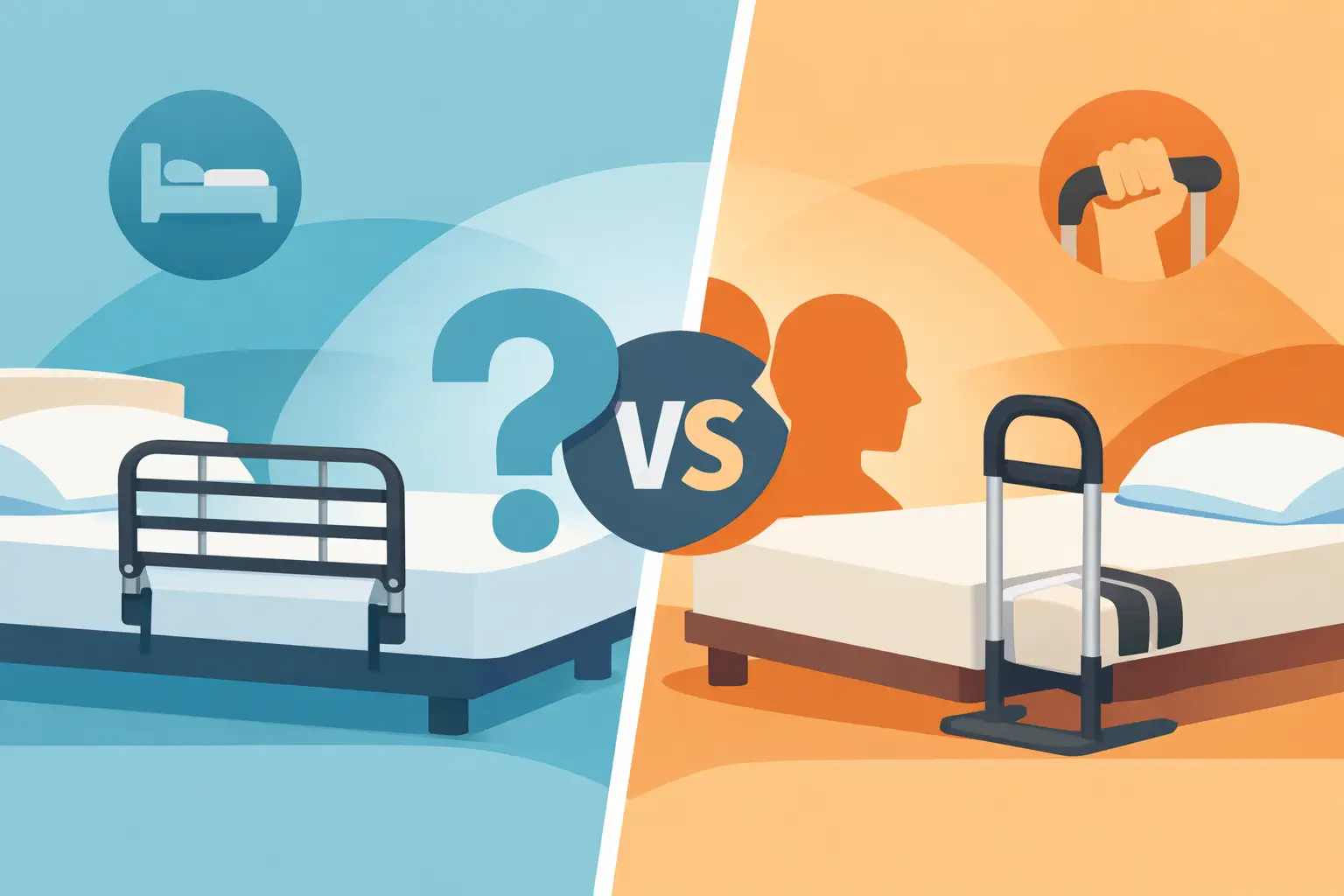 Bed Rail Versus Assist Bar: Which One Fits?
