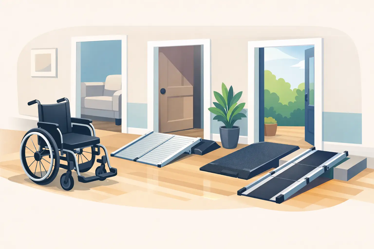 Best Wheelchair Ramps for Doorways at Home