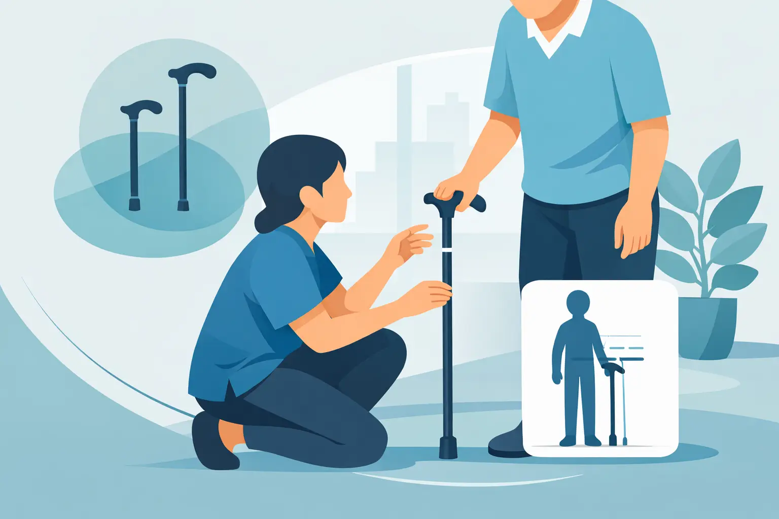 How to Choose Cane Height for Safer Walking
