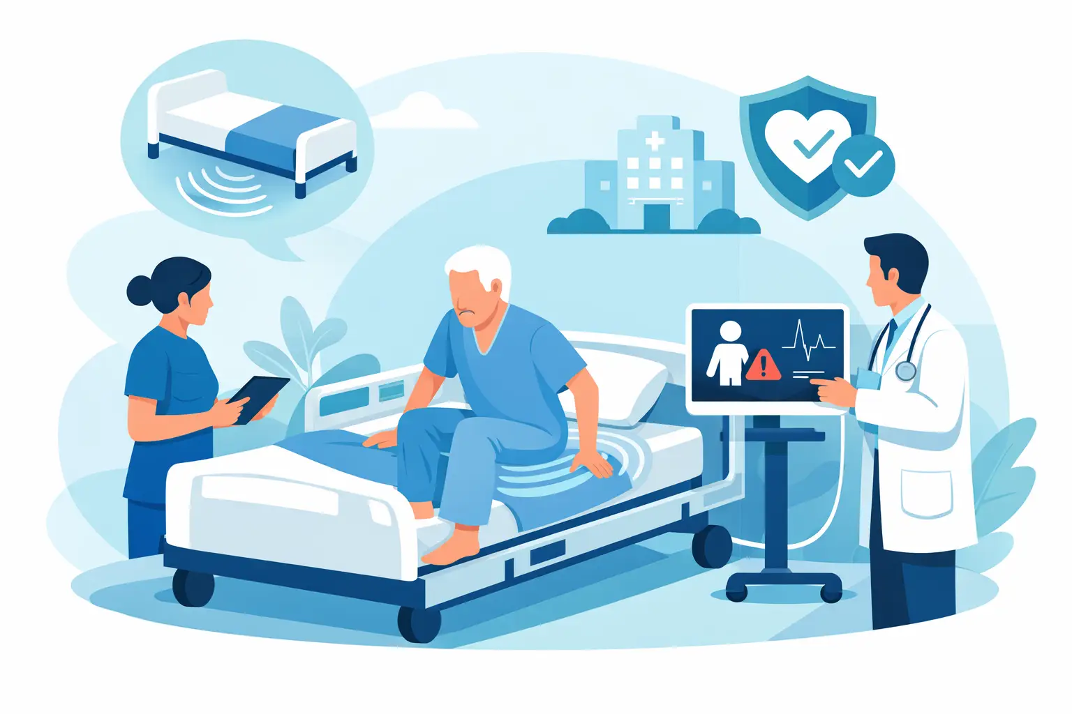 How Bed Alarms Support Safer Patient Care